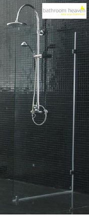 Cascata Virino shower screen at Bathroom Heaven